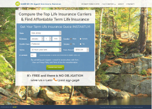 InsuranceAMP PLUS Agent Website Demo